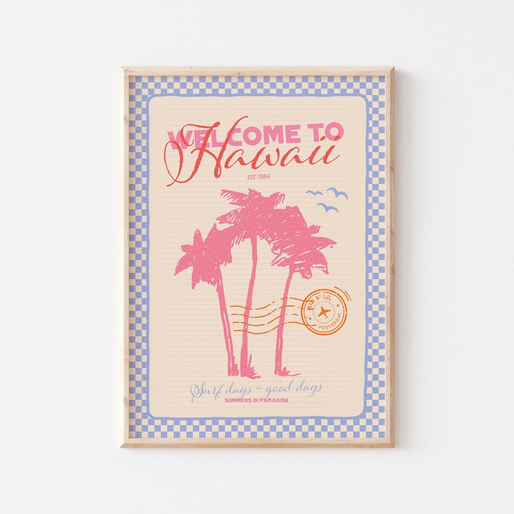 Welcome To Hawaii Art Print - Posterami