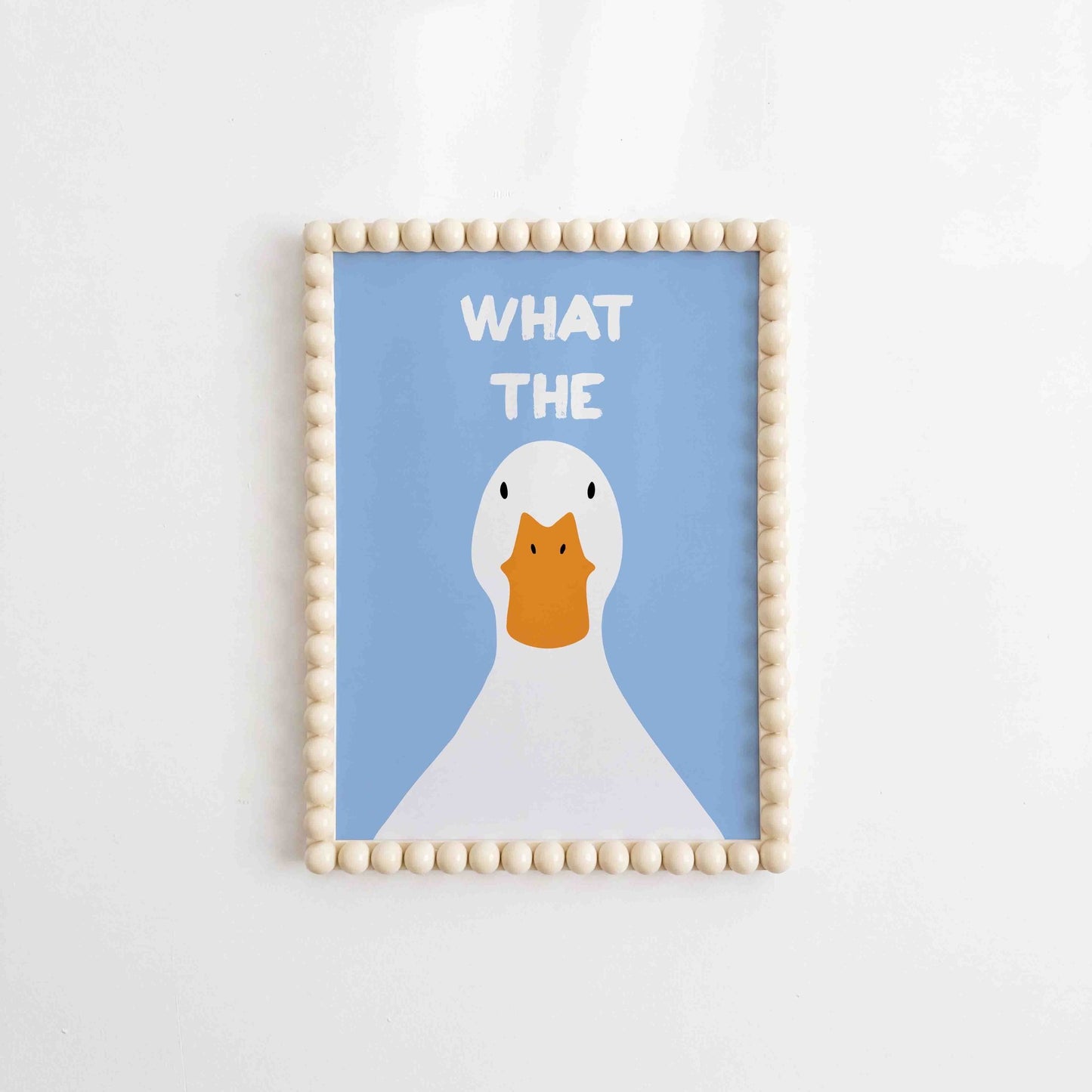 What The Duck Art Print - Posterami