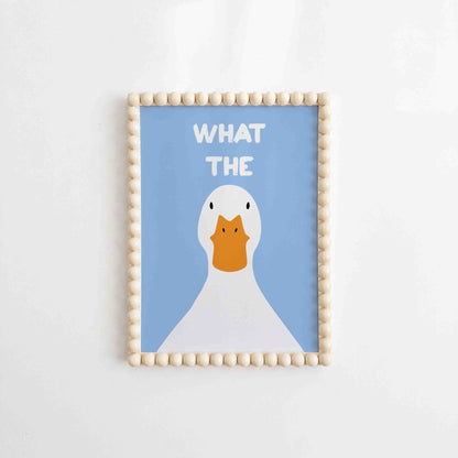 What The Duck Art Print - Posterami