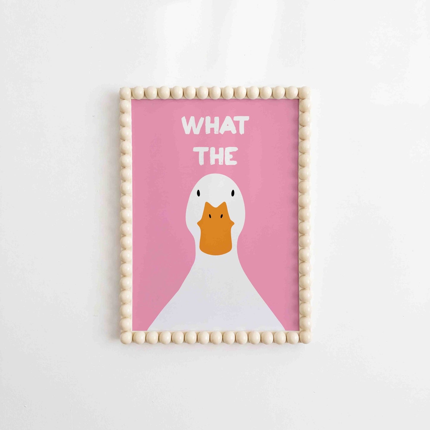 What The Duck Art Print - Posterami