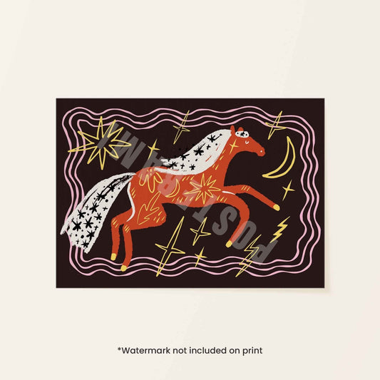 Year Of The Horse Art Print - Posterami