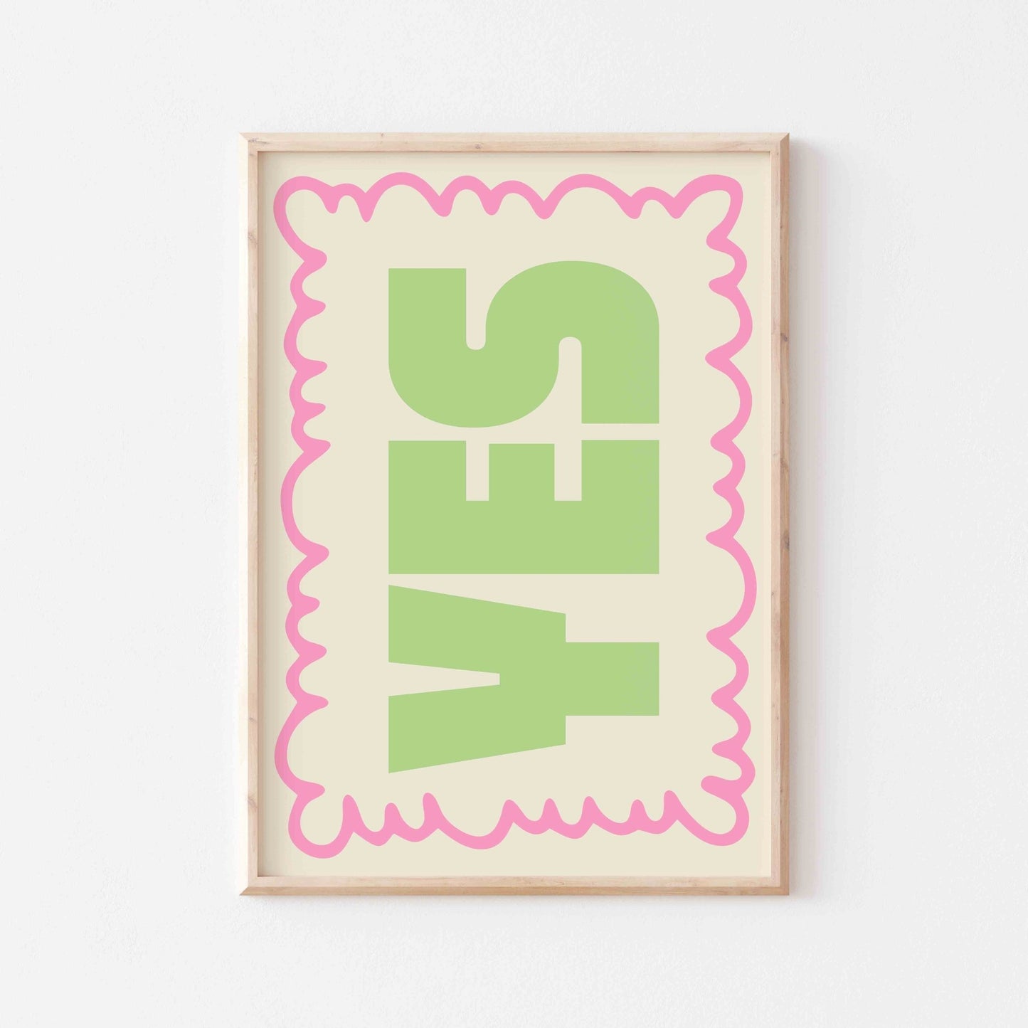 Yes Art Print - Posterami