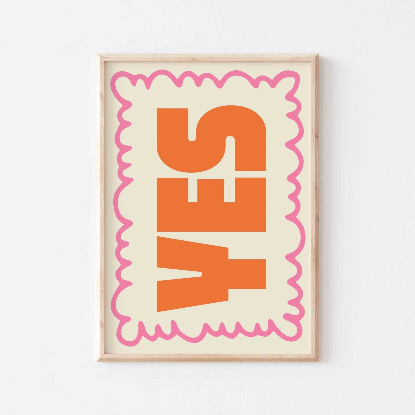 Yes Art Print - Posterami