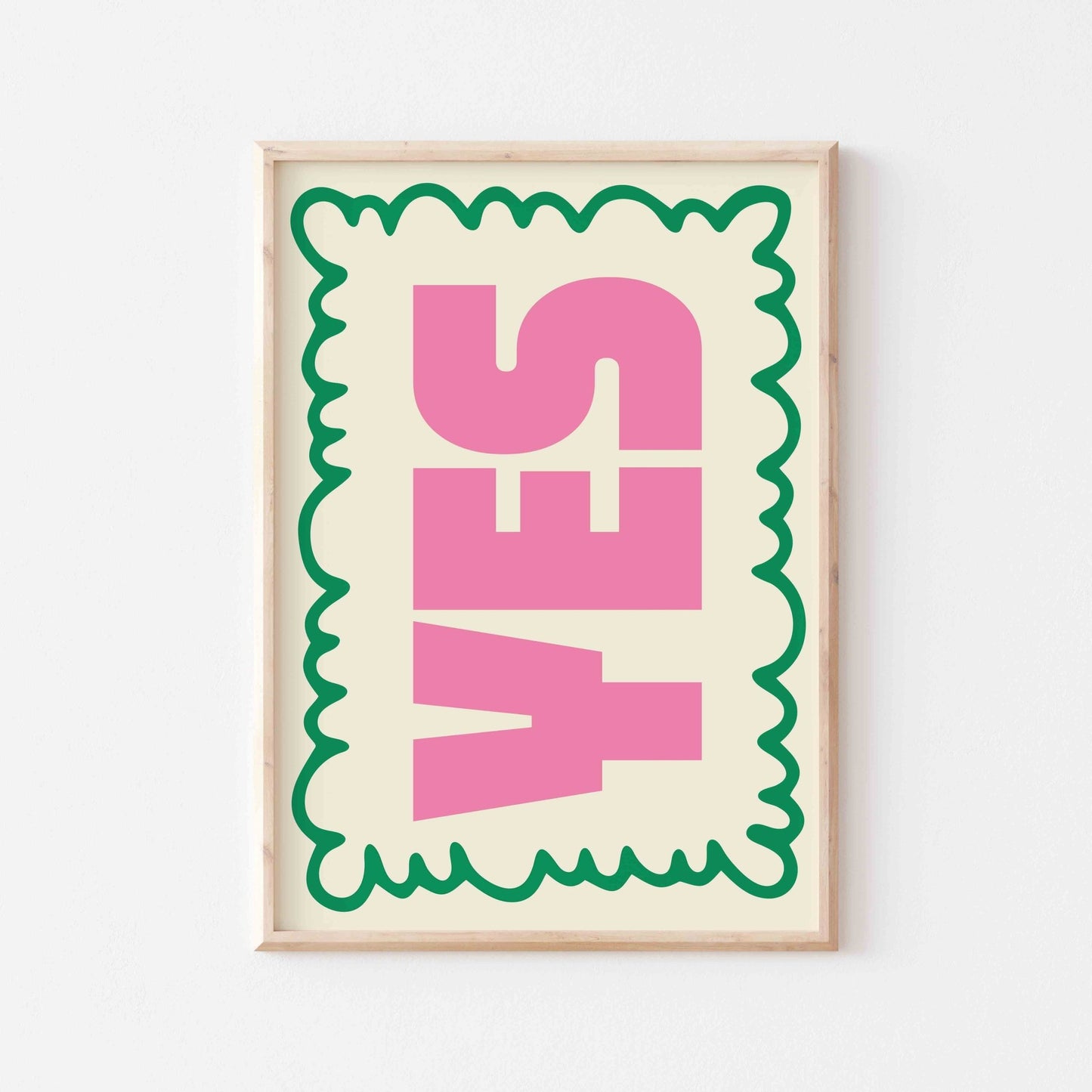 Yes Art Print - Posterami