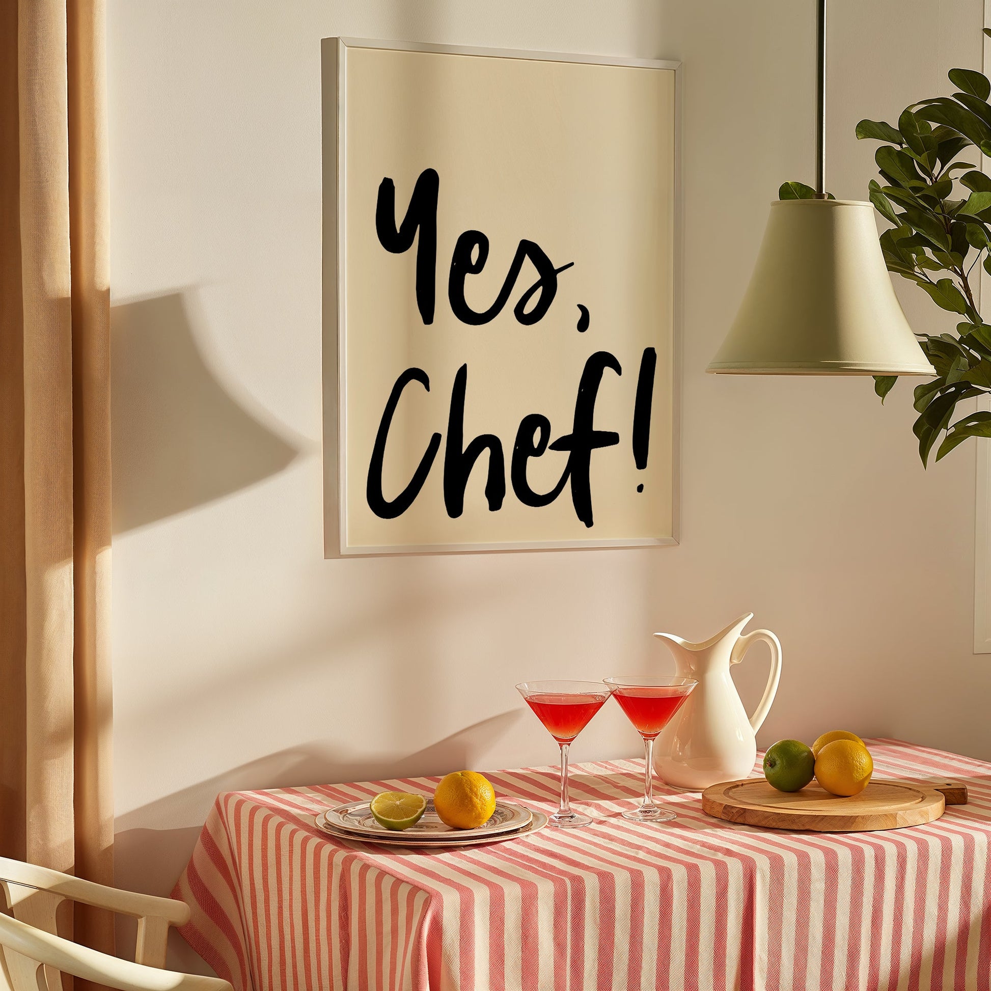 Yes Chef Art Print - Posterami