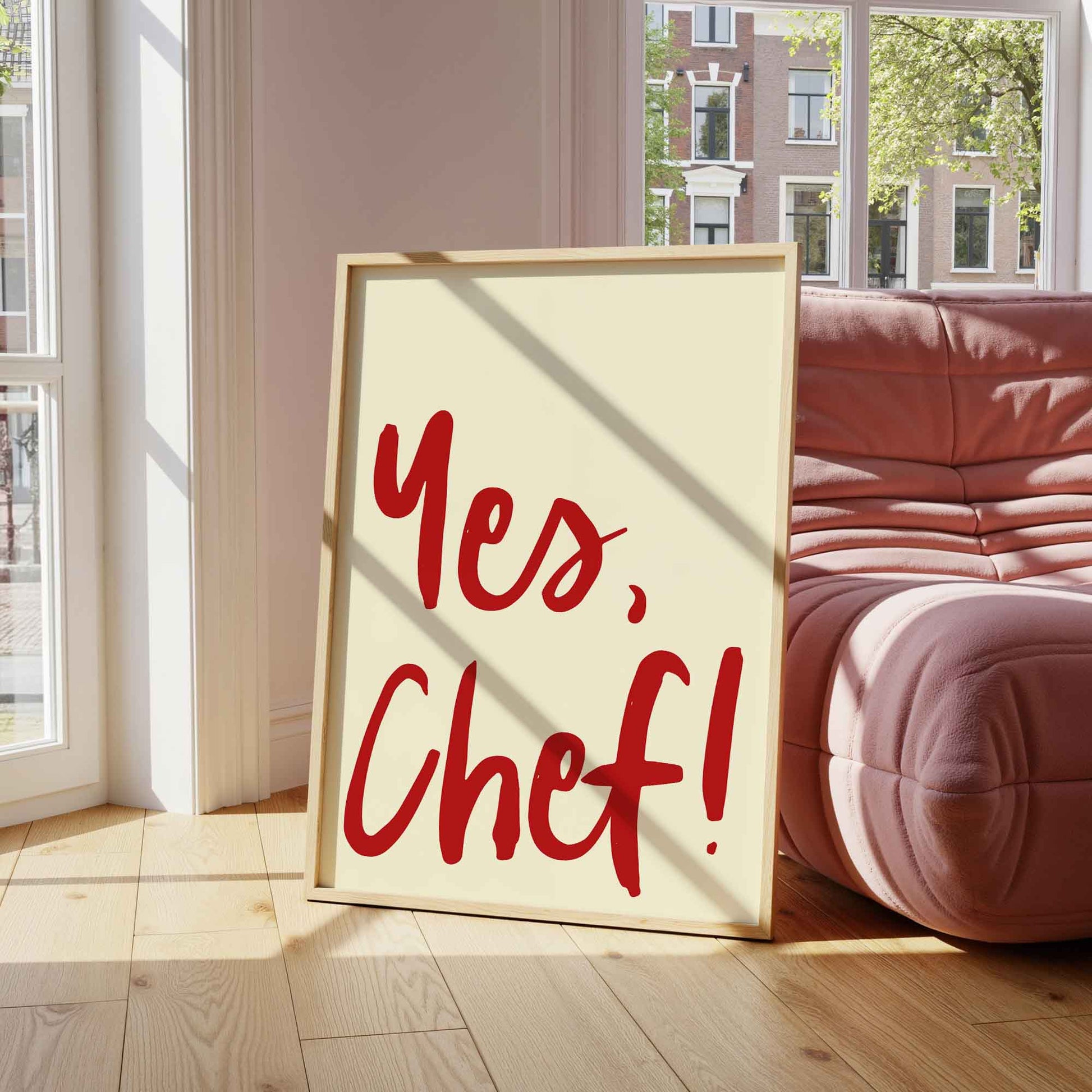 Yes Chef Art Print - Posterami