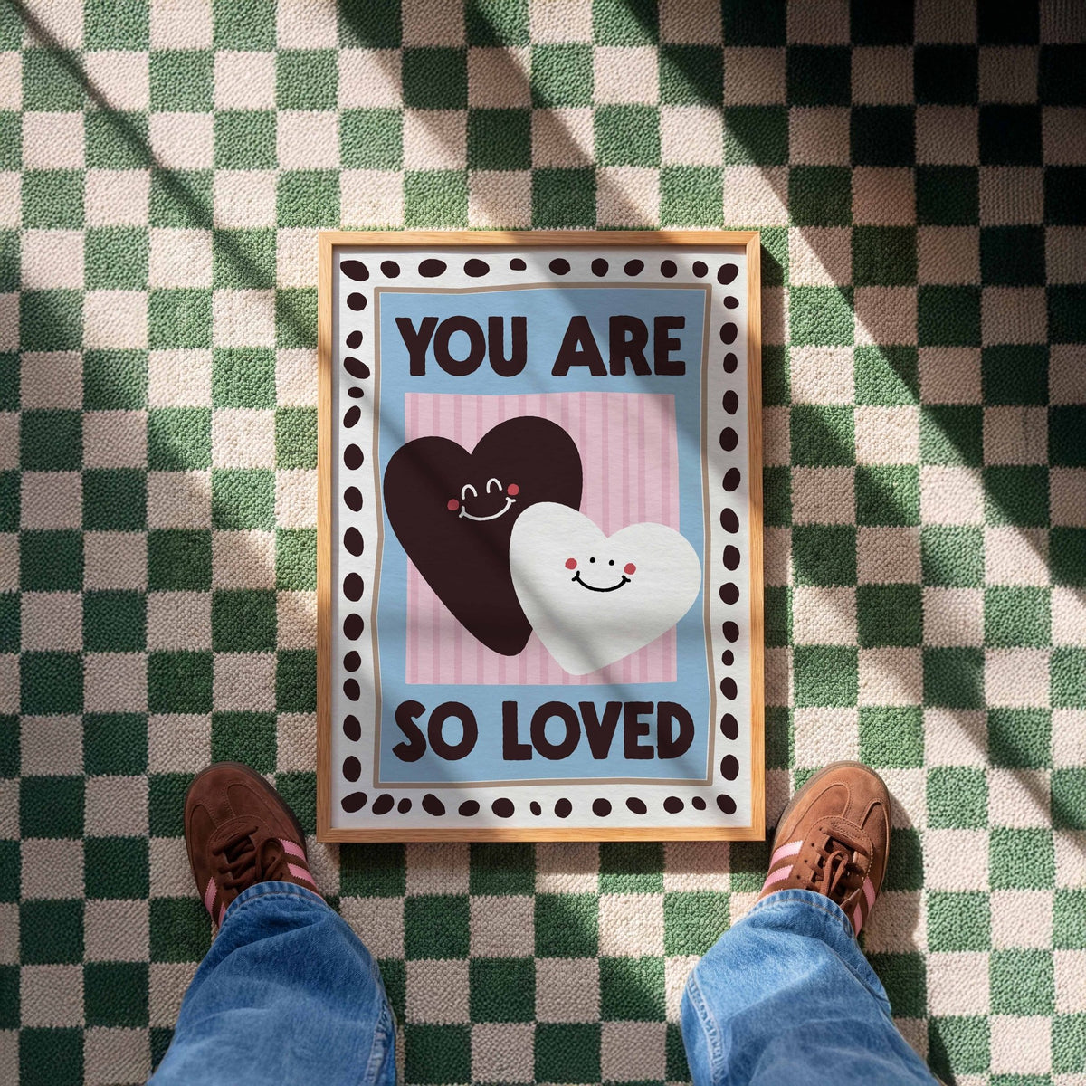 You Are So Loved Art Print - Posterami