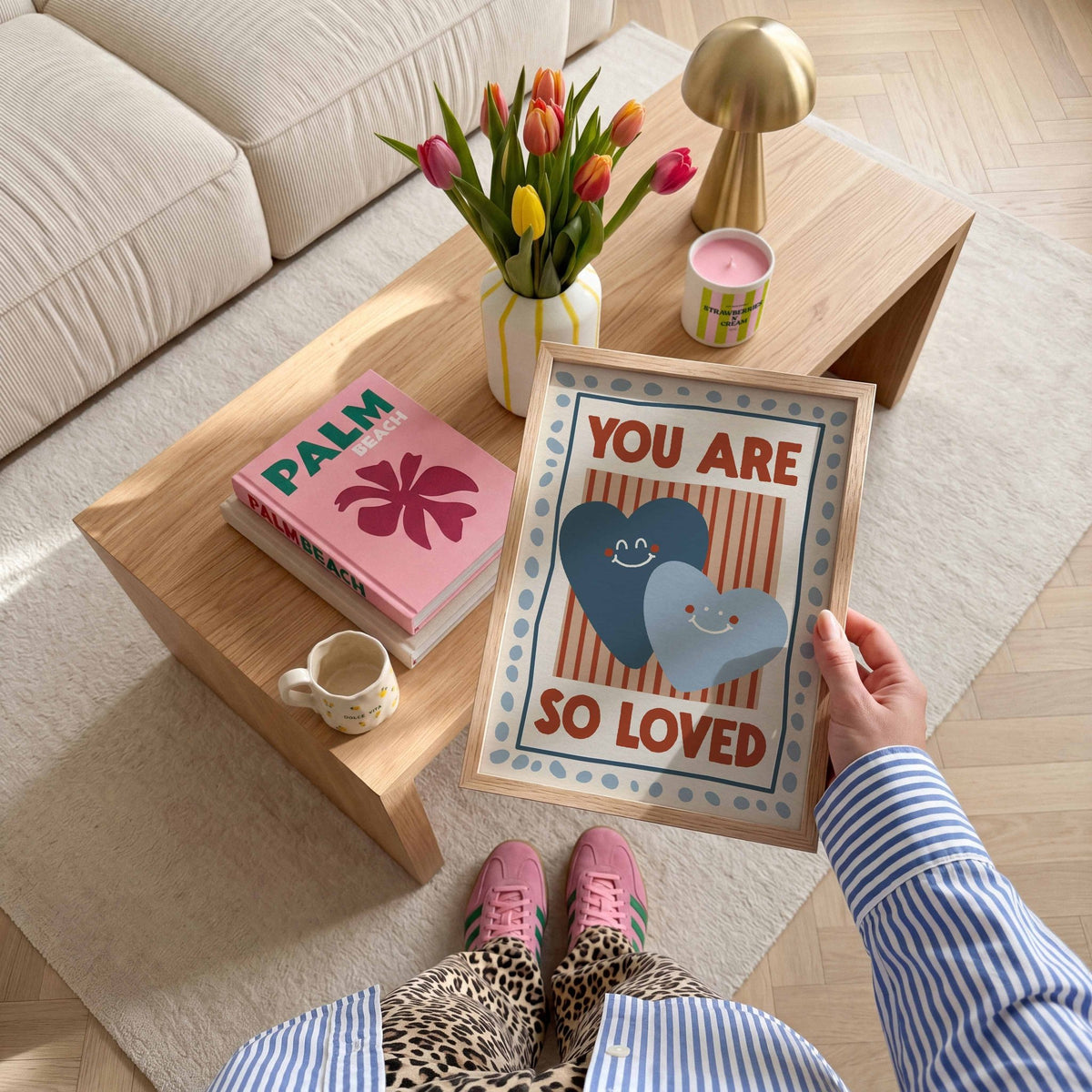 You Are So Loved Art Print - Posterami