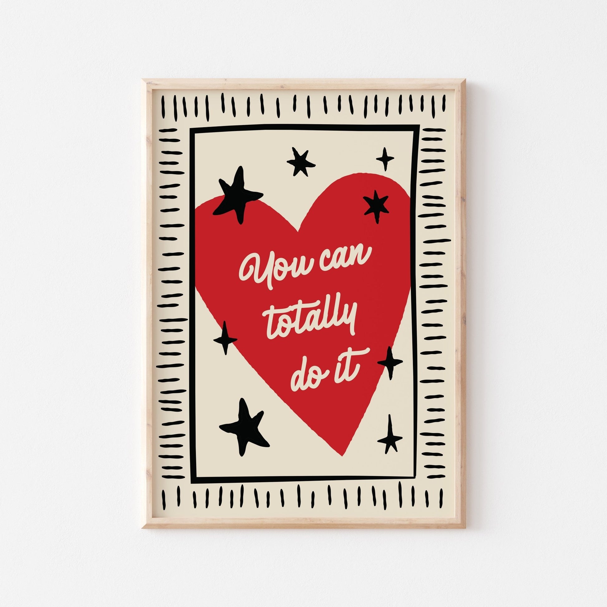 You Can Totally Do It Art Print - Posterami