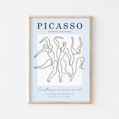 Picasso Art Print No. 9 - POSTERAMI