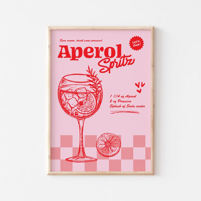Aperol Spritz Print - POSTERAMI