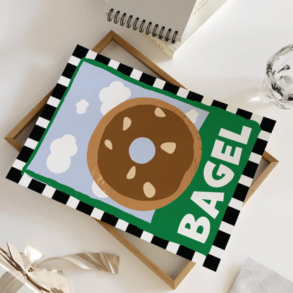 Bagel Art Print - Posterami