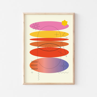 Bauhaus Art Print No. 12 - POSTERAMI