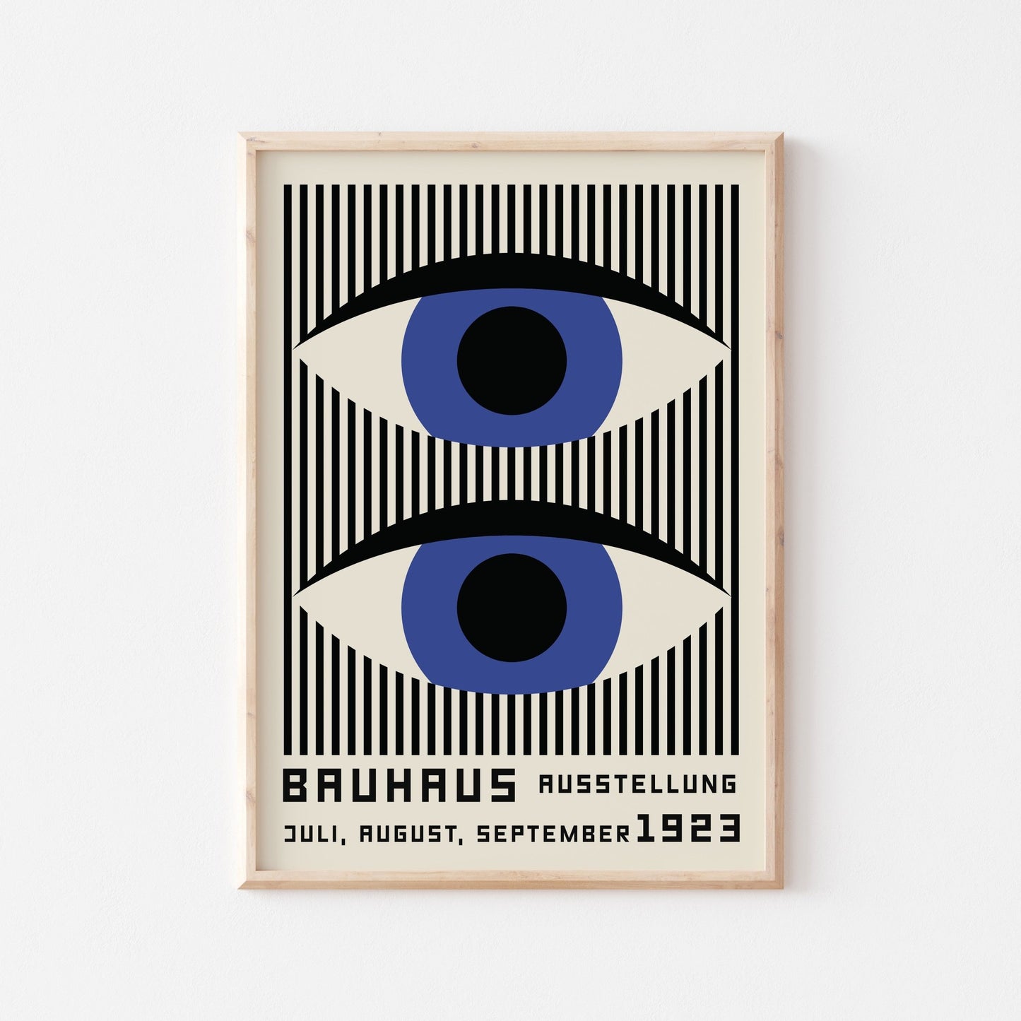 Bauhaus Eyes Art Print - Posterami