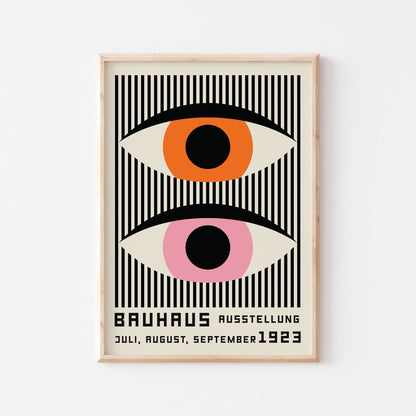 Bauhaus Eyes Art Print - Posterami