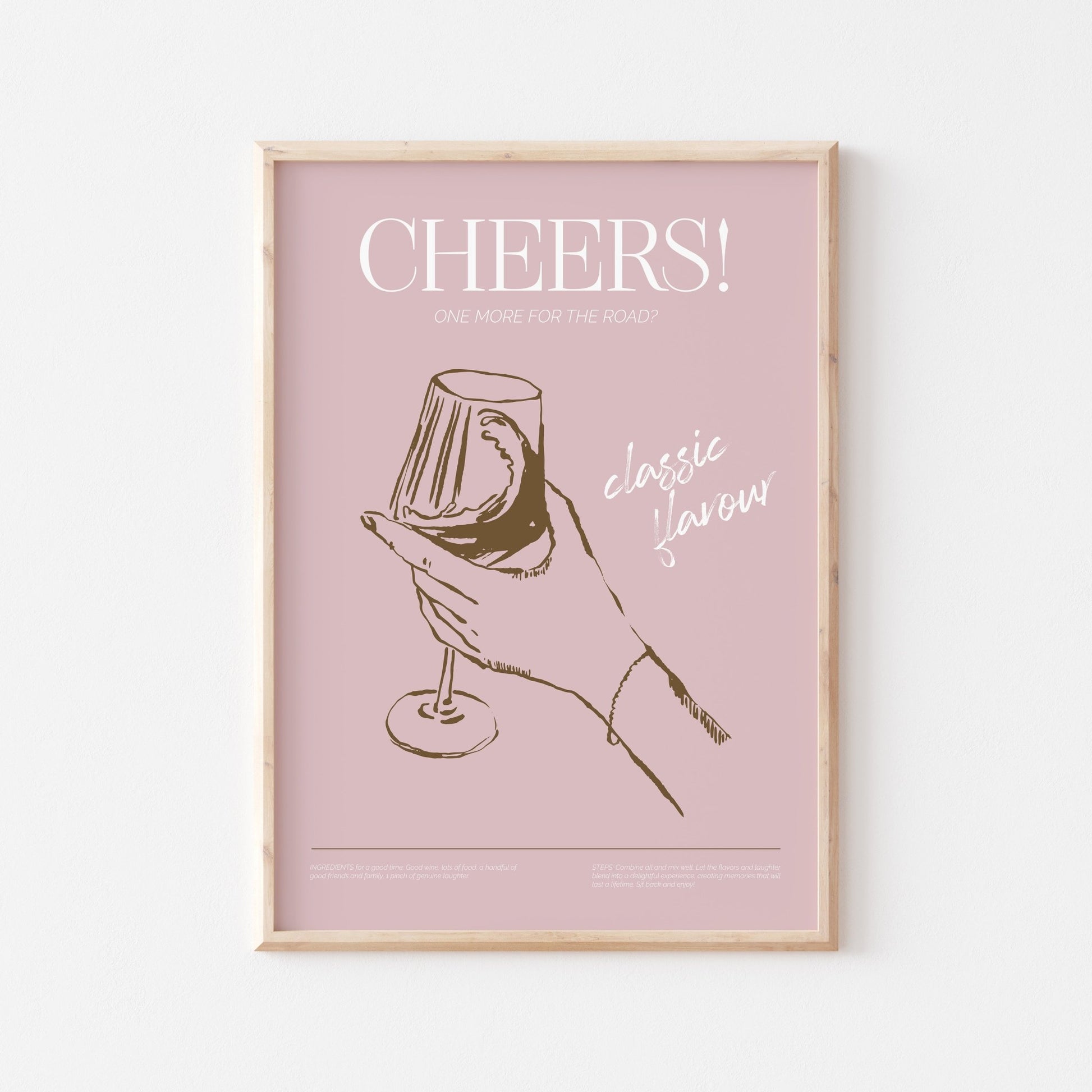 Cheers Art Print - POSTERAMI