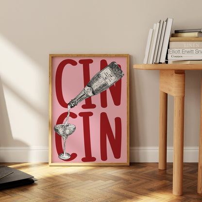 Cin Cin Art Print - Posterami