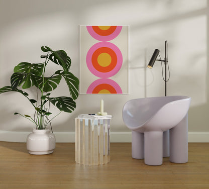 Circle Sunset - POSTERAMI