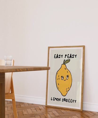 Easy Peasy Lemon Squeezy - POSTERAMI