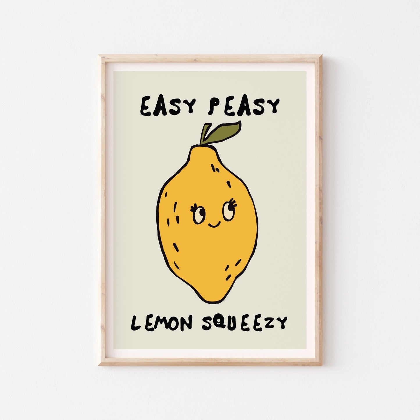 Easy Peasy Lemon Squeezy - POSTERAMI