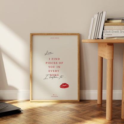Every Song Art Print - Posterami