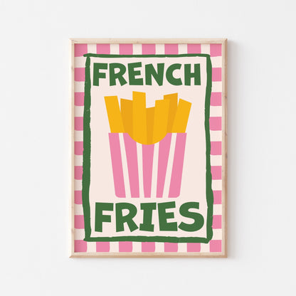 French Fries Art Print - Posterami