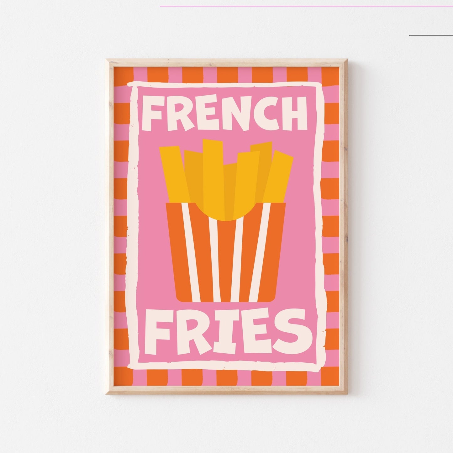 French Fries Art Print - Posterami