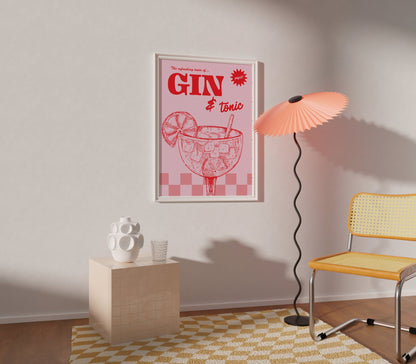 Gin & Tonic Print - POSTERAMI