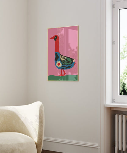 Goose Print - POSTERAMI