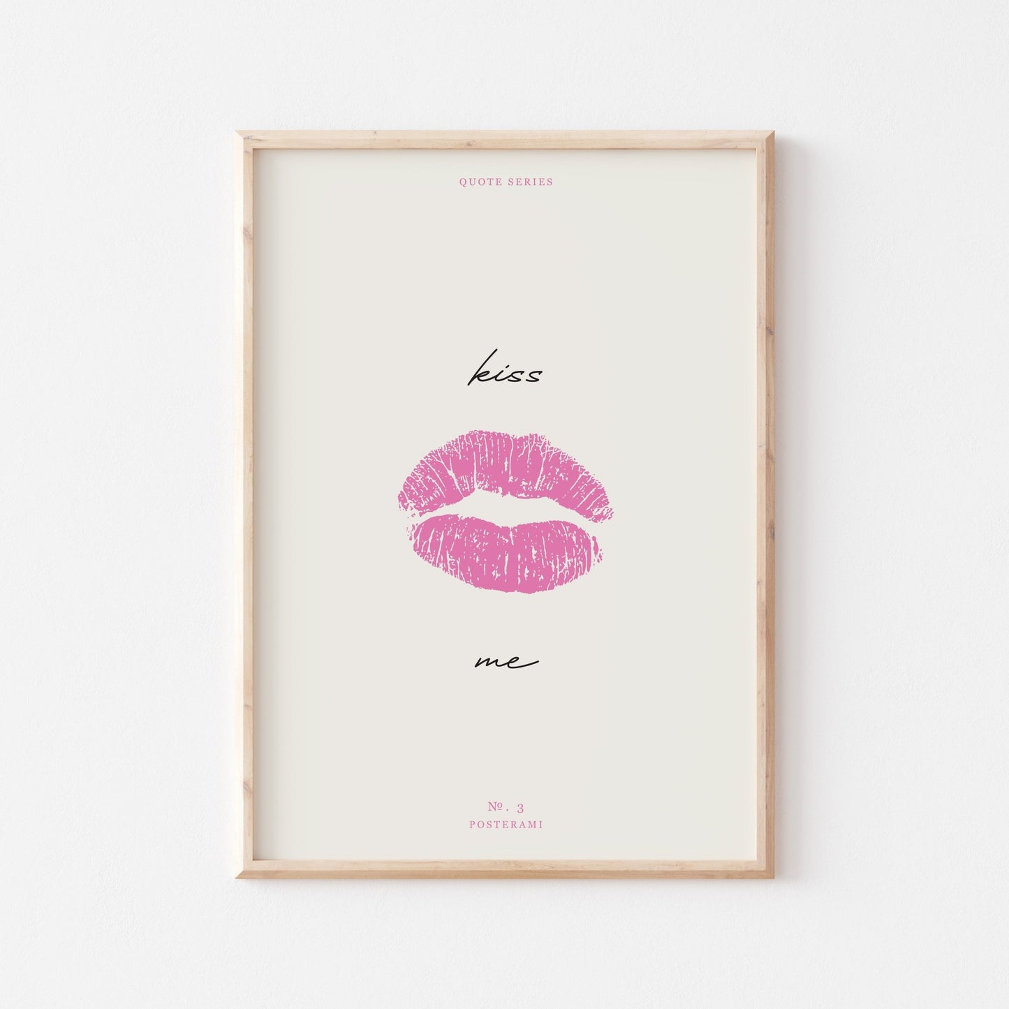 Kiss Me Art Print - Posterami