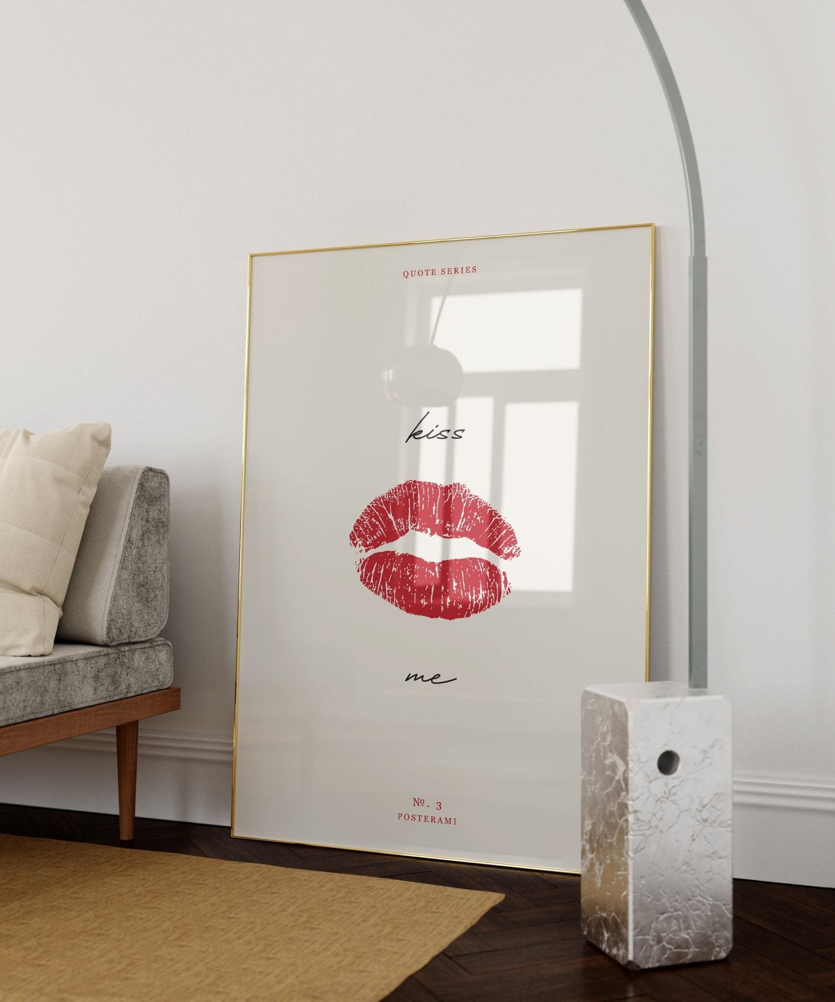 Kiss Me Art Print - Posterami
