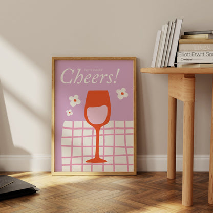 Let's Drink! Cheers - POSTERAMI