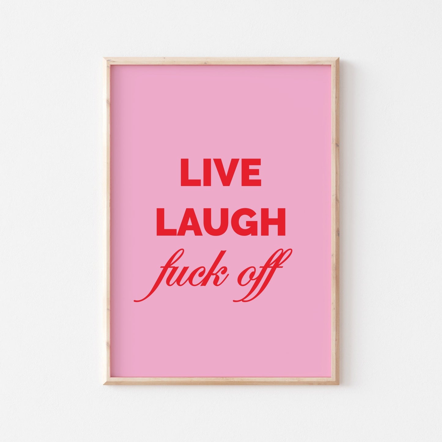 Live Love Laugh - POSTERAMI