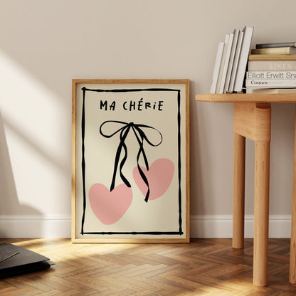 Ma Chérie Art Print - Posterami