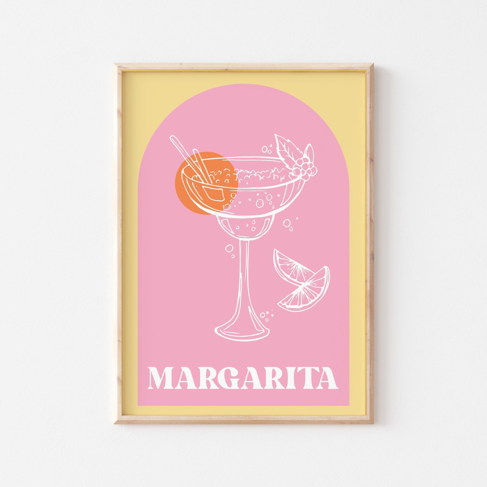 Margarita Cocktail Print - POSTERAMI