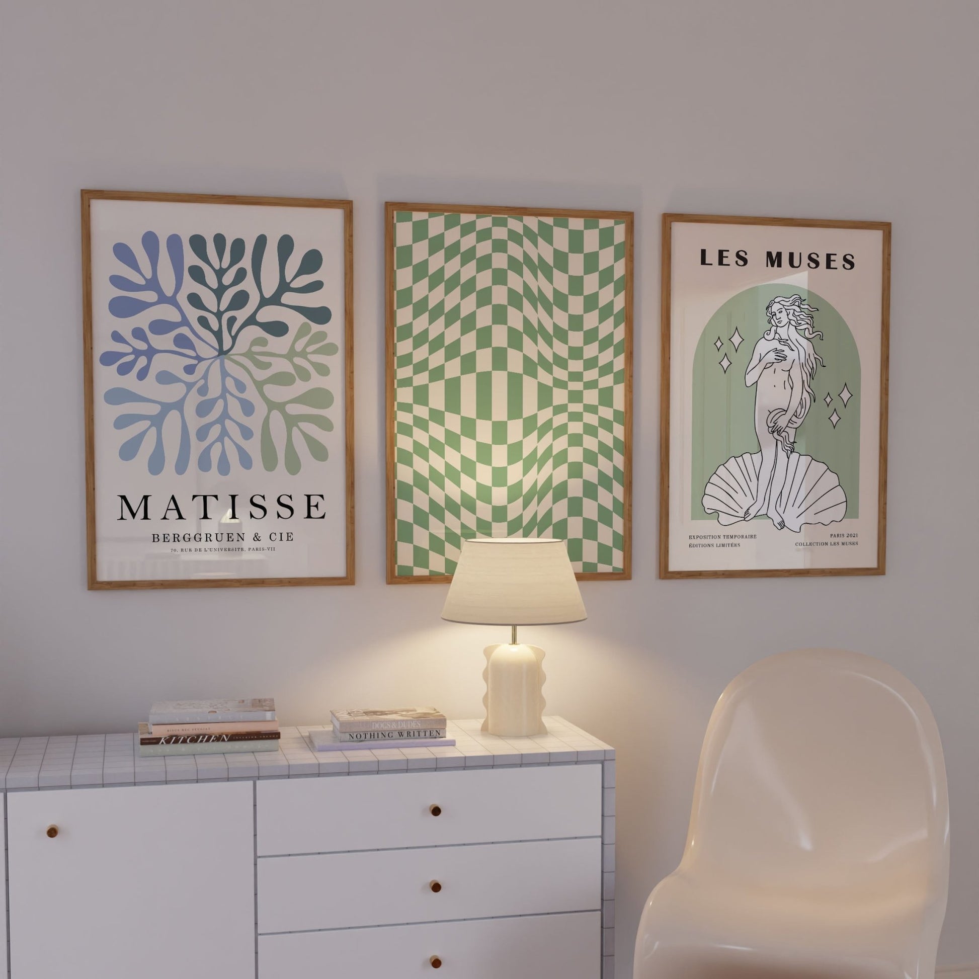 Matisse Print Set of 3 No. 3 - POSTERAMI