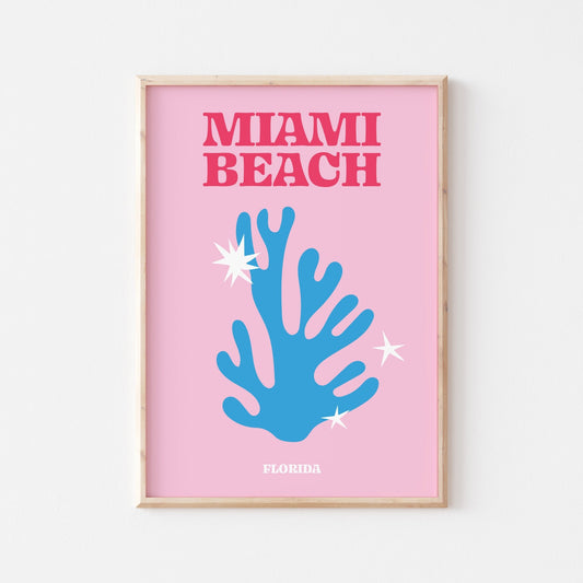 Miami Beach Print No. 1 - POSTERAMI
