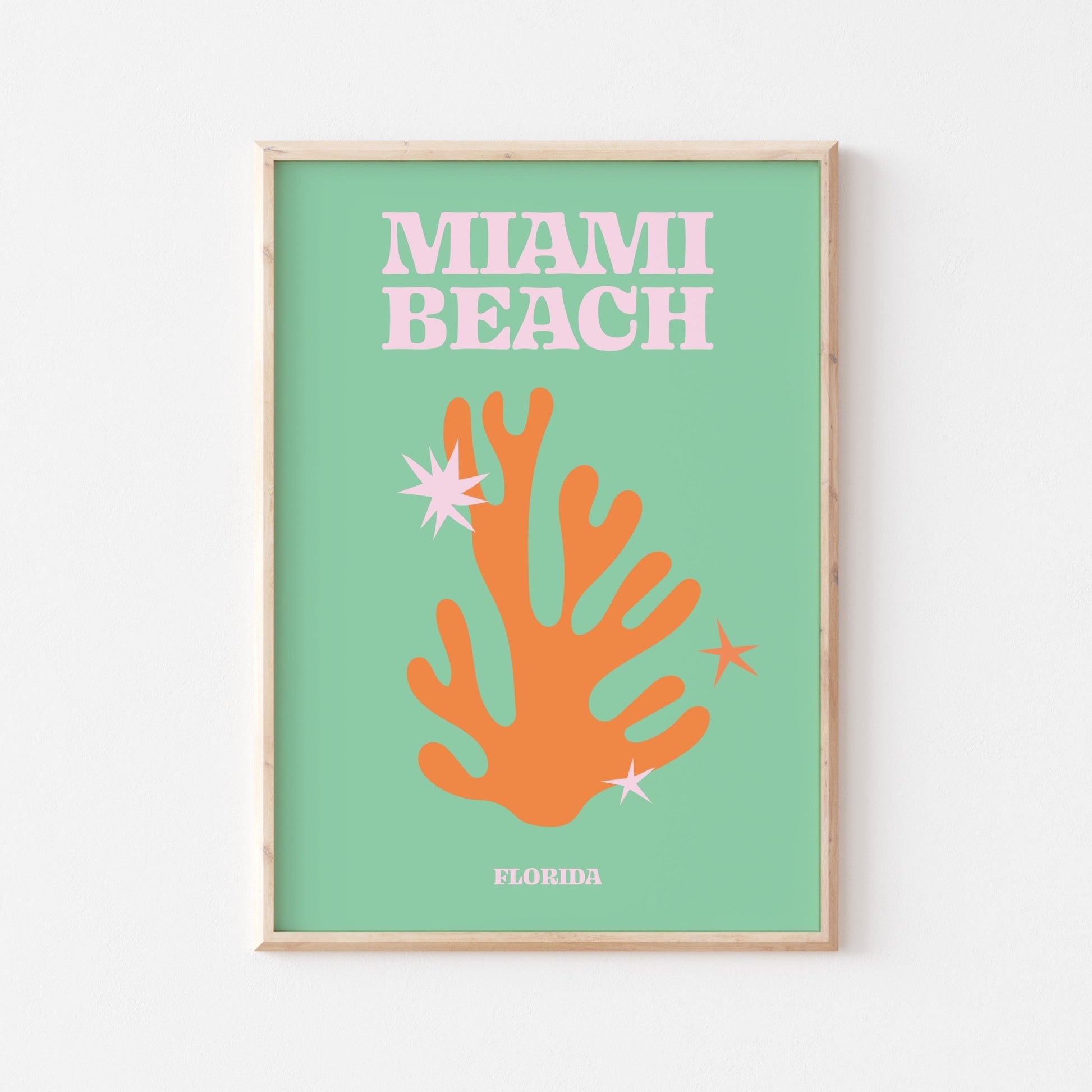 Miami Beach Print No. 2 - POSTERAMI