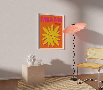 Miami Beach Print No. 3 - POSTERAMI