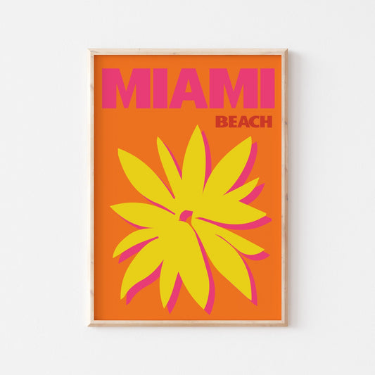 Miami Beach Print No. 3 - POSTERAMI
