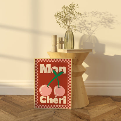 Mon Chéri Art Print - Posterami