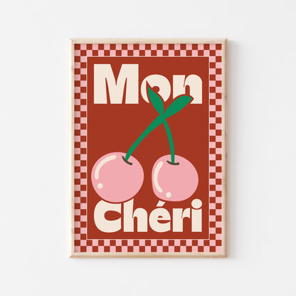 Mon Chéri Art Print - Posterami