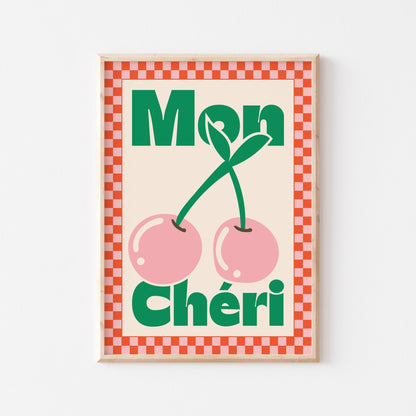 Mon Chéri Art Print - Posterami