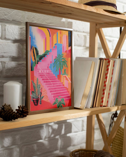 Mystical Oasis Art Print - POSTERAMI