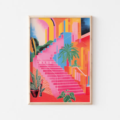 Mystical Oasis Art Print - POSTERAMI