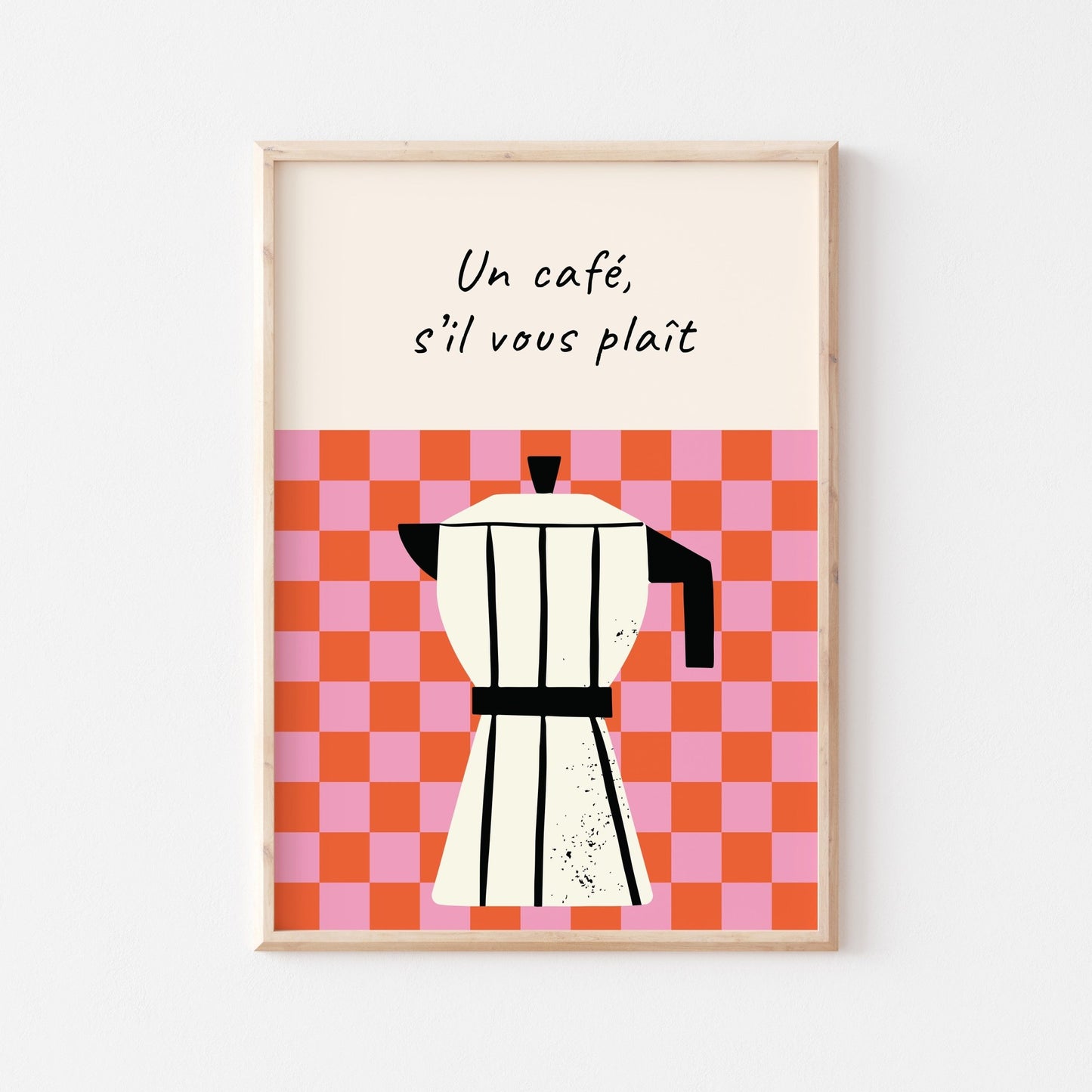 One Coffee Art Print - Posterami