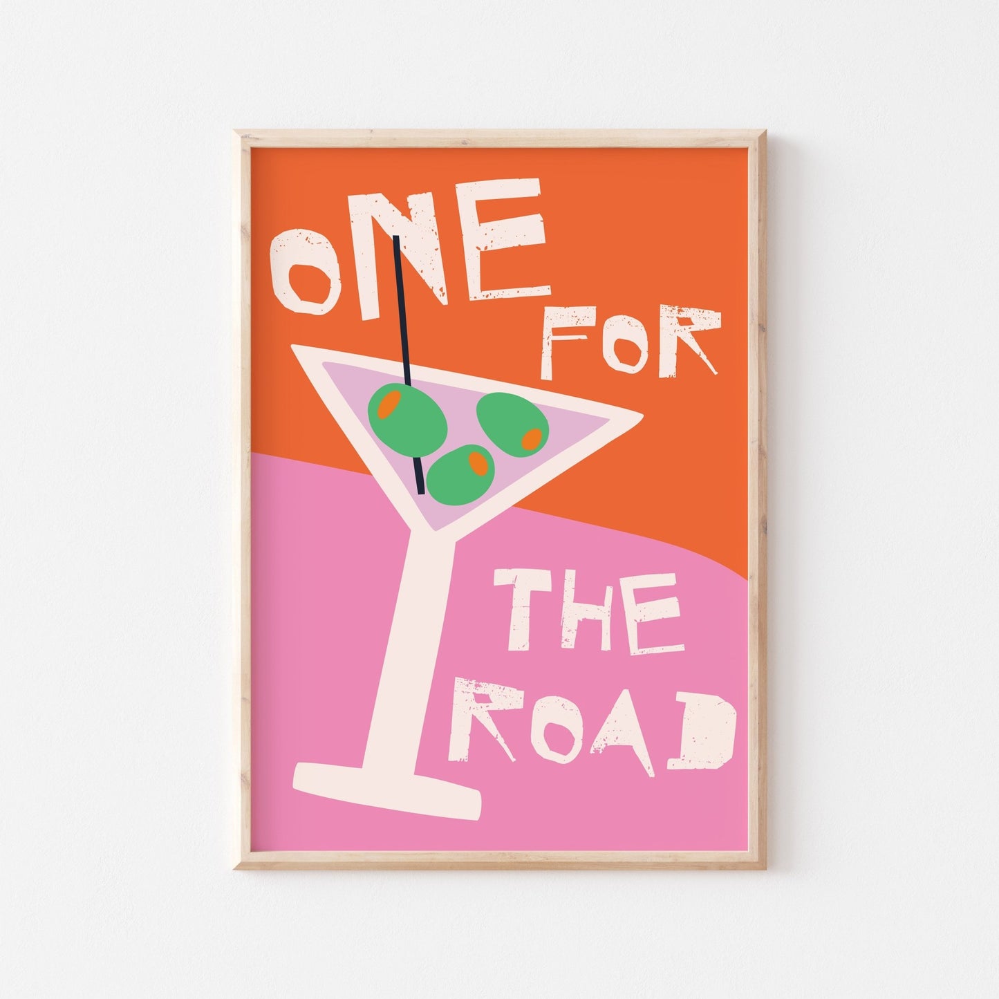 One For The Road Art Print - Posterami
