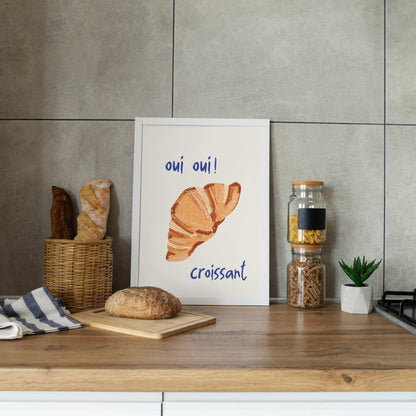 Oui Oui! Croissant - POSTERAMI