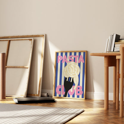 Pasta Club Art Print - Posterami
