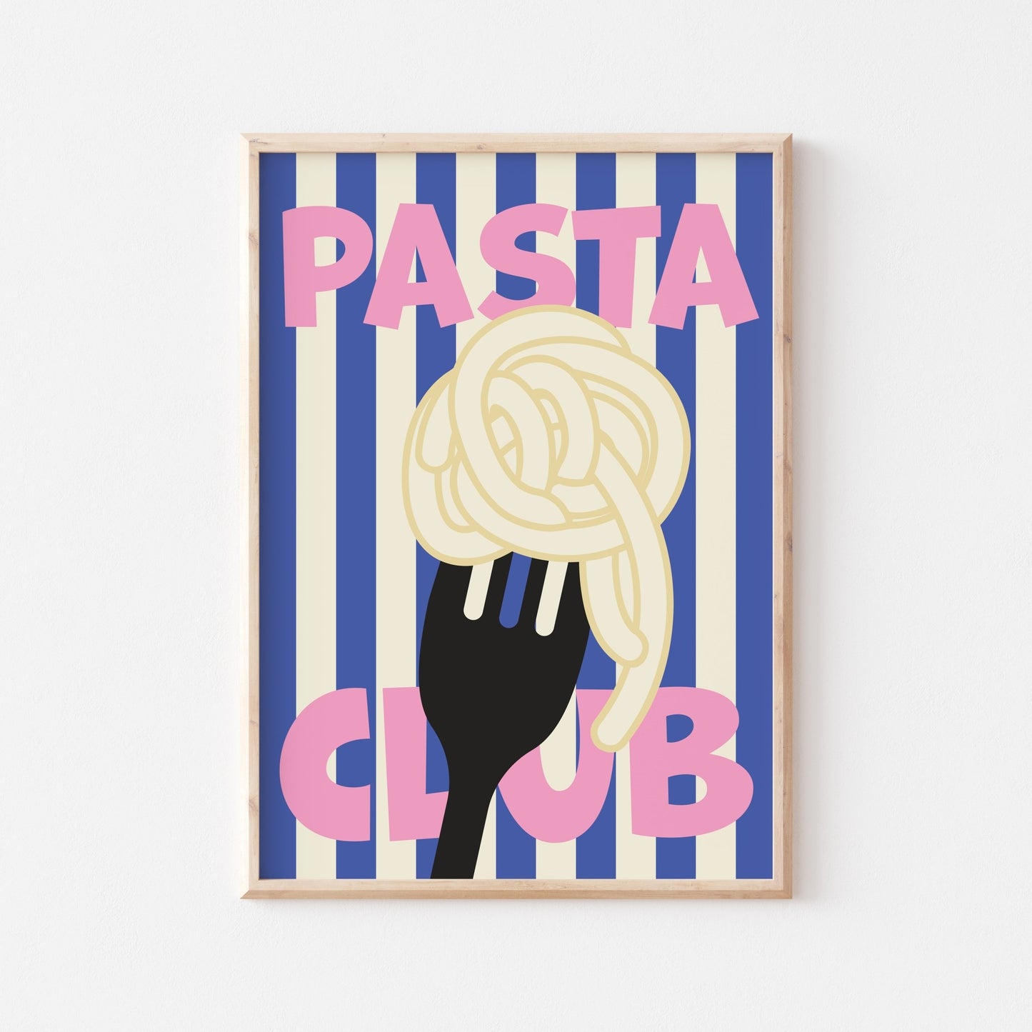 Pasta Club Art Print - Posterami